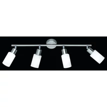 Spot Trio MARS metal, sticla, nichel, alb, E14 - R80014007