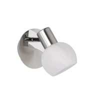 Spot Trio ANTIBES metal, sticla, nichel, alb, E14 - R80171007