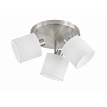 Spot Trio TOMMY metal, tesatura, nichel, alb, E14 - R80333901