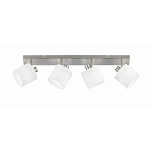 Spot Trio TOMMY metal, tesatura, nichel, alb, E14 - R80334001