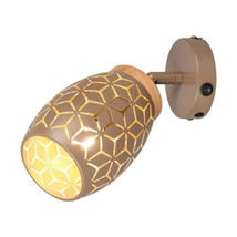 Spot Trio BIDAR metal, cafenea, E14 - Trio-R81571765