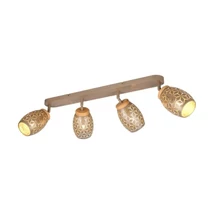 Spot Trio BIDAR metal, cafenea, E14 - Trio-R81574065