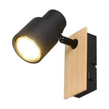 Spot Trio PIERRE metal, negru, GU10 - Trio-R81981732