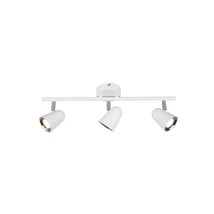 Spot Trio TOULOUSE metal, plastic, alb, LED, 3000K, 3x3.5W, 1200lm - R82123131