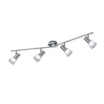 Spot Trio VISTO metal, sticla, nichel, alb, E14 - R82231407