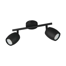 Plafoniera Trio NANCY metal, negru, GU10 - R86262032