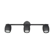 Plafoniera Trio NANCY metal, negru, GU10 - R86263032