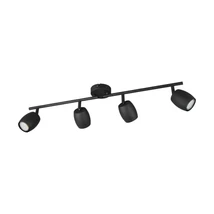 Plafoniera Trio NANCY metal, negru, GU10 - R86264032