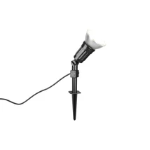 Lampa de decor Trio CACERES plastic, negru, E27, IP44 - Trio-R86466102