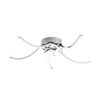 Plafoniera Zuma Focus metal,acril,crom,LED,3000K-4000K-6000K,35W,2300Lm - ZU-20023-5CCH