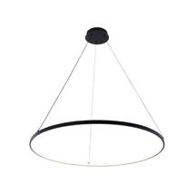 Pendul Zuma Breno metal,acril,negru,LED,3000K-4000K-6000K,36W,1700Lm - ZU-2023201-BK80