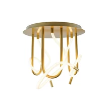 Plafoniera Zuma Balbo metal,acril,auriu, alb,LED,3000K-4000K-6000K,45W,3850Lm - ZU-2023573-GD