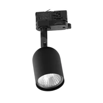 Spot pentru sina trifazata Zuma Reflector metal,negru,GU10,10W - ZU-9060