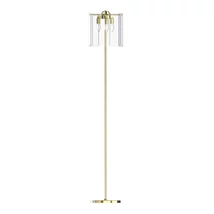 Lampadar Zuma Nira metal,sticla,auriu,transparent,E14 - ZU-ML3523-3-EGN