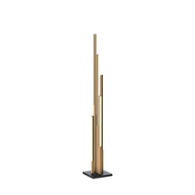 Lampadar Zuma Eliot lemn,metal,acril,negru,maro,alb,LED,3000K,21W,2350Lm - ZU-ML4980-5-3BMT