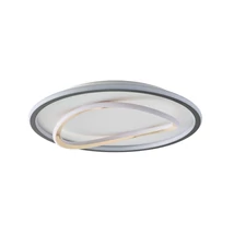 Plafoniera Zuma Lens metal,acril,auriu,alb,LED,3000K,32W,3800Lm - ZU-MX3889-1A-3BGT