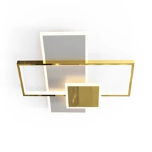 Plafoniera Zuma Salo metal,acril,auriu,alb,LED,3000K,46W,5400Lm - ZU-MX4463-33YYCGT