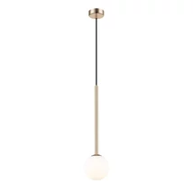 Pendul Zuma Arcturus metal,sticla,auriu,opal,G9 - ZU-P0574-01F-F7AA