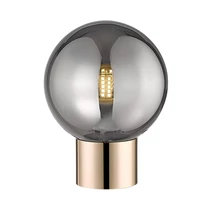 Veioza Zuma Arcturus metal,sticla,auriu,fumuriu,G9 - ZU-T0454-01A-F7FZ