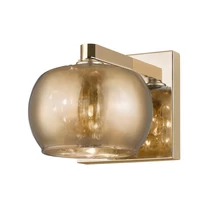 Aplica de perete Zuma Crystal metal,sticla,cristale,auriu,G9 - ZU-W0076-01A-F7HF