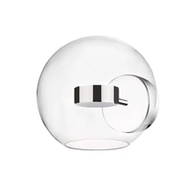 Aplica de perete Zuma Enceladus metal,sticla,crom,transparent,LED,3000K,5W,500Lm - ZU-W0428-01D-F4AC