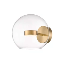 Aplica de perete Zuma Enceladus metal,sticla,auriu,transparent,LED,3000K,5W,500Lm - ZU-W0428-01D-L4AC