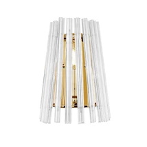 Aplica de perete Zuma Bach metal,sticla,auriu ,transparent,E14 - ZU-W0547-01H-F9AC