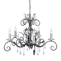 AMARILLI - Elstead - ELS-AML5-BLK-SILVER - Candelabru