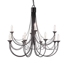 CARISBROOKE - Elstead - ELS-CB12-BLACK - Candelabru