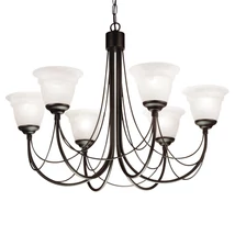 CARISBROOKE - Elstead - ELS-CB6-BLACK - Candelabru