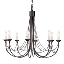 CARISBROOKE - Elstead - ELS-CB8-BLACK - Candelabru
