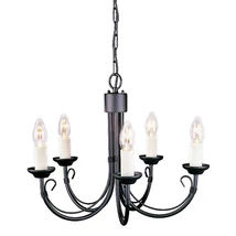 CHARTWELL - Elstead - ELS-CH5-BLACK - Candelabru