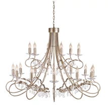 CHRISTINA - Elstead - ELS-CRT18-SIL-GOLD - Candelabru
