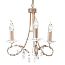 CHRISTINA - Elstead - ELS-CRT3-SILVER-GOLD - Candelabru