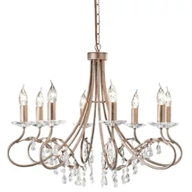 CHRISTINA - Elstead - ELS-CRT8-SILVER-GOLD - Candelabru