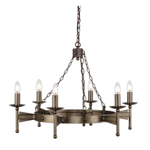 CROMWELL - Elstead - ELS-CW6-OLD-BRZ - Candelabru