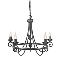 HARLECH - Elstead - ELS-HR5-BLACK - Candelabru