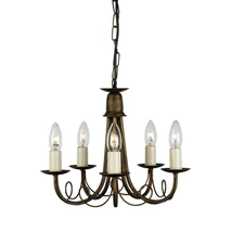 MINSTER - Elstead - ELS-MN5-BLK-GOLD - Candelabru