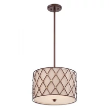 BROWN LATTICE - Elstead - ELS-QZ-BROWN-LATTICE-P-M - Pendul