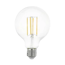 Bec Eglo E27-LED 8W 2700K 1055lm abajur sticla transparent | 110011