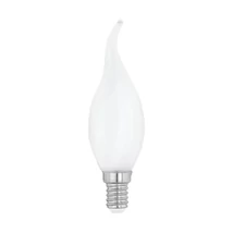 Bec filament Eglo E14-LED 4W 2700K 470lm abajur sticla opal | 110045