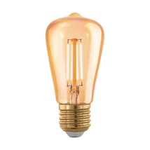 Bec dimabil Eglo E27-LED 4W 1700K 300lm abajur sticla chihlimbar | 110066
