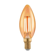 Bec dimabil Eglo E14-LED 4W 1700K 300lm abajur sticla chihlimbar | 110069