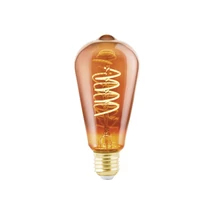 Bec dimabil Eglo E27-LED 4W 2000K 30lm abajur sticla cupru vopsit | 110094