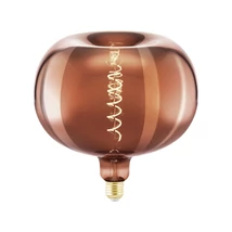 Bec dimabil decorativ Eglo E27-LED 4W 1600K 40lm abajur sticla cupru vopsit | 110101