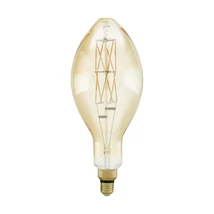 Bec dimabil decorativ Eglo E27-LED 8W 2100K 806lm abajur sticla chihlimbar | 110109