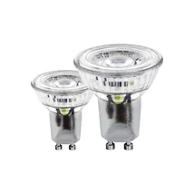 Set becuri Eglo GU10-LED 2x 3W 3000K 250lm abajur sticla transparent | 110146