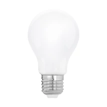 Bec cu senzor crepuscular Eglo E27-LED 4,5W 3000K 470lm abajur sticla opal | 110189