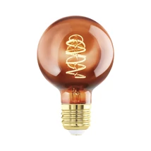 Bec dimabil Eglo E27-LED 4W 2000K 30lm abajur sticla cupru vopsit | 110198