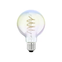Bec dimabil Eglo E27-LED 4W 2000K abajur sticla iridescent | 110206